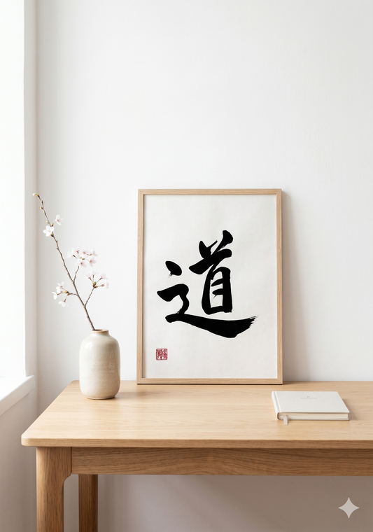 Original Calligraphy: Michi 道 (The Way)