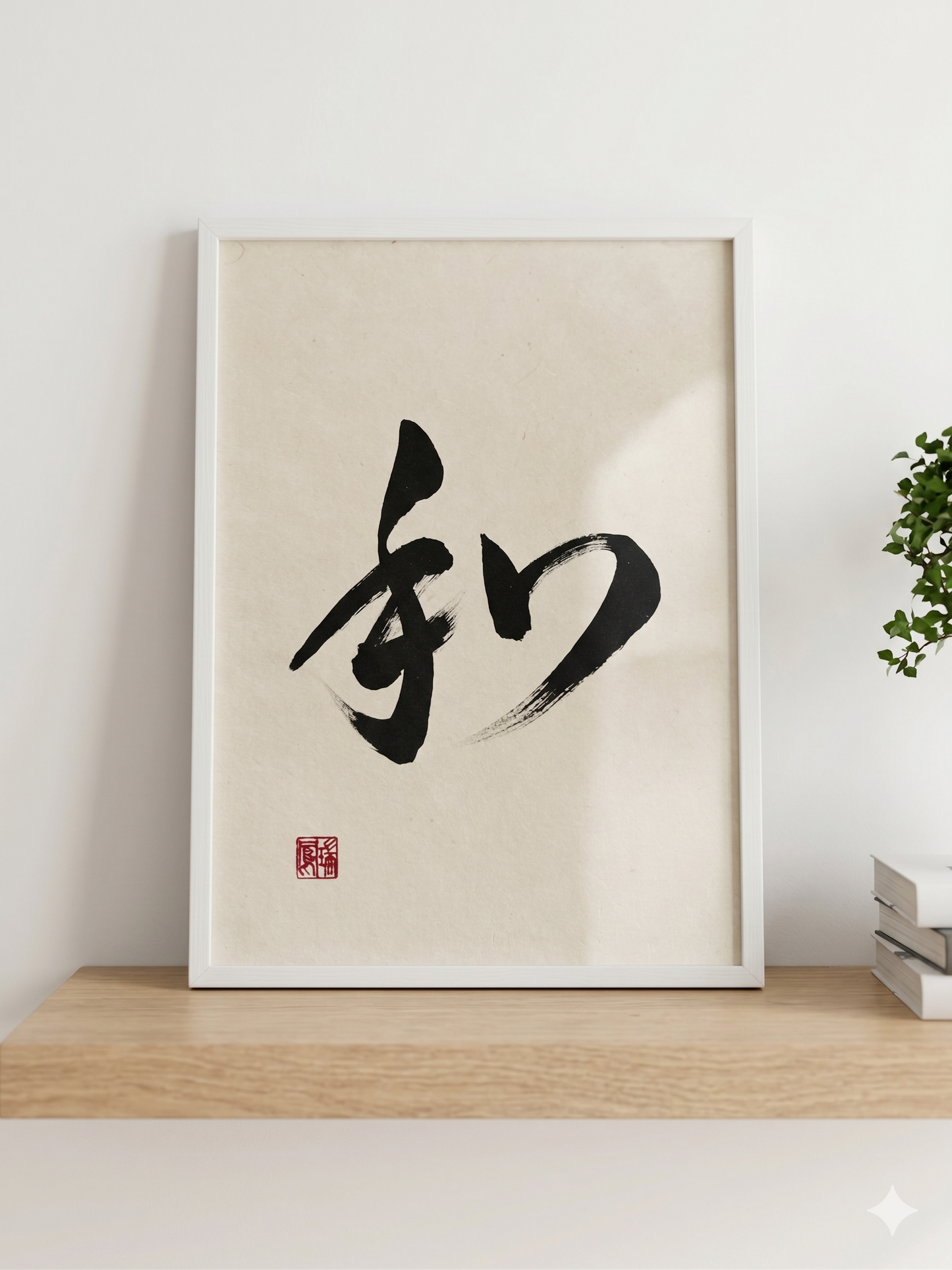 Original Calligraphy: Wa 和 (Harmony)